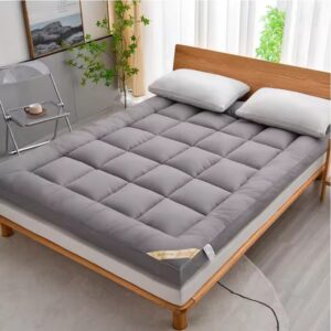 Soft Fluffy Mattress Pad – Queen & King Size, All-Season Comfort